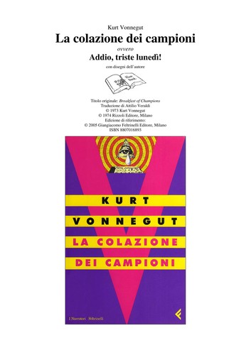 Copertina di La colazione dei campioni