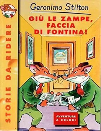 Copertina di Giù le zampe, faccia di fontina!