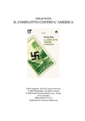 Copertina di Il complotto contro l'America